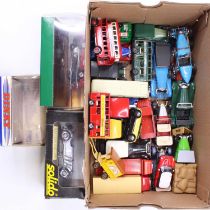 1 tray of mainly loose diecast model vehicles, to include Matchbox Superfast, MOY and others