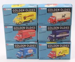 Corgi Classics Golden Oldies boxed group of 6, with examples including No. 30302 Thames Trader Van