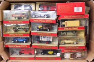 1 tray containing 30 various boxed Matchbox Models of Yesteryear diecast vehicles