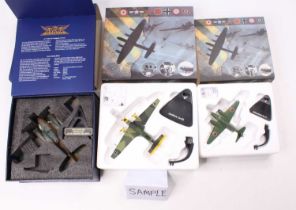 21 Oxford Diecast and Atlas Editions boxed aircraft group, with examples including a Junkers JU52, a