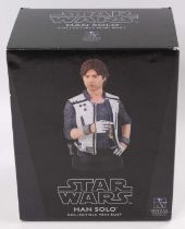 A Gentle Giant Ltd limited edition 1/6 scale boxed Star Wars Han Solo collectable mini bust No.