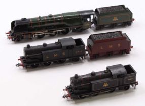 Three Hornby-Dublo 3-rail locos and a spare tender: EDL12 ‘Duchess of Montrose’ with tender, gloss