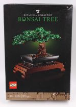 A Lego Botanical collection Bonsai Tree boxed kit housed in the original box and unmade