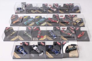 Quartzo, Onyx, and Vitesse boxed model group of 22, with examples including a Quartzo No. 4089 Lotus