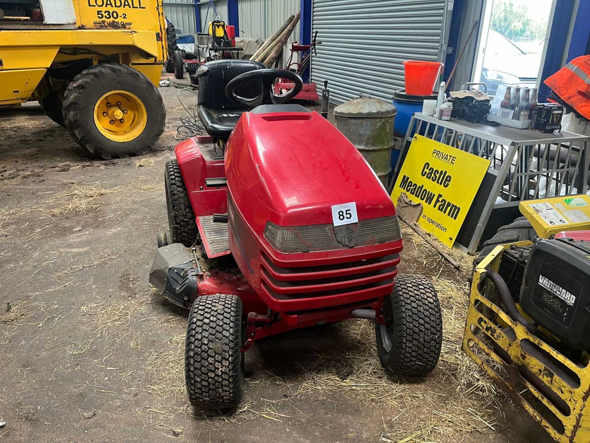 Toro Wheel Horse Mower (low hours) runs and cuts well, mulcher deck (No VAT) (Located in Brandon) ( - Image 11 of 12