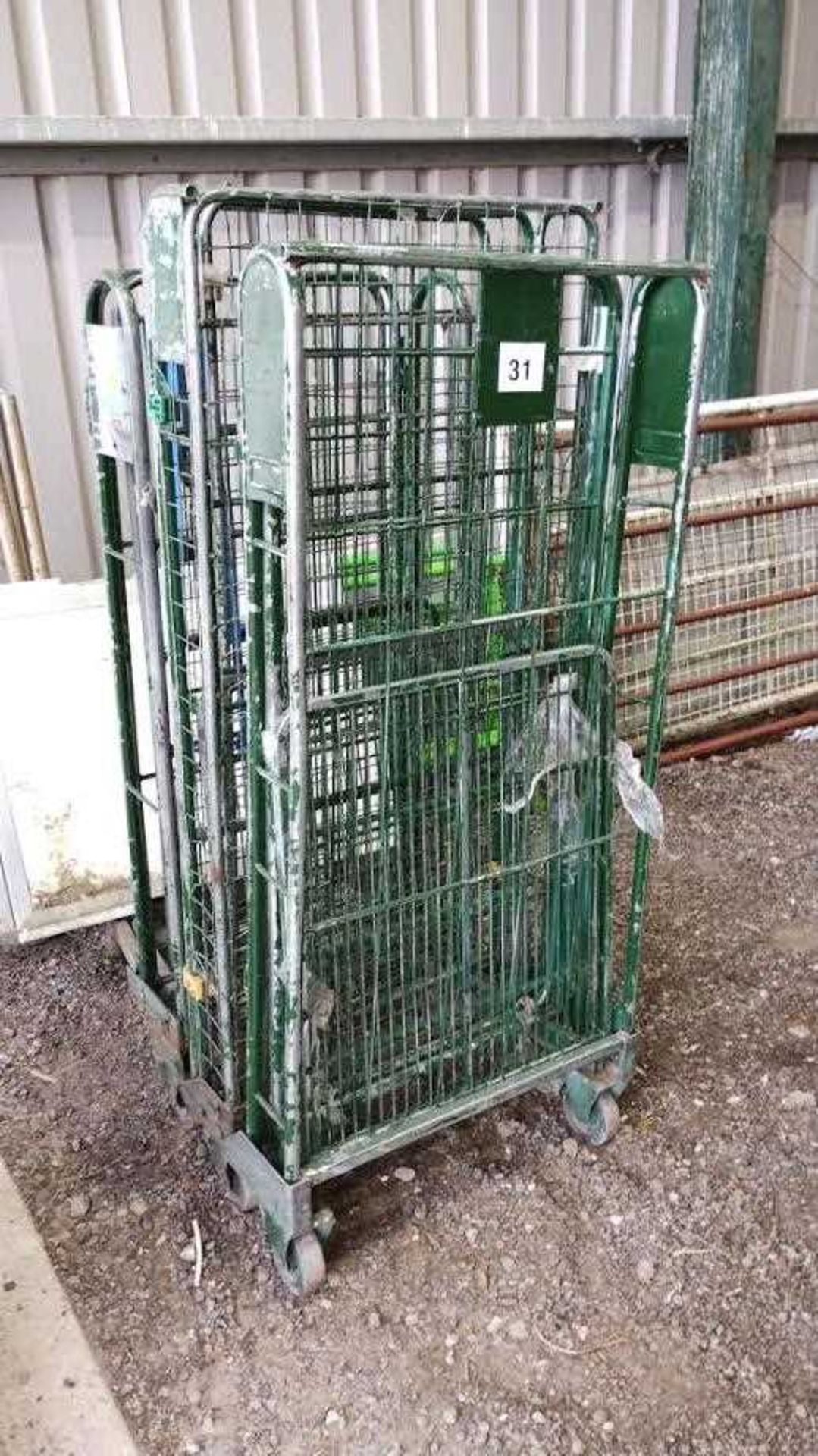 3 x Cage Trolleys. Cages fold up to allow trolleys to store together. (Located in Euston, - Image 4 of 4