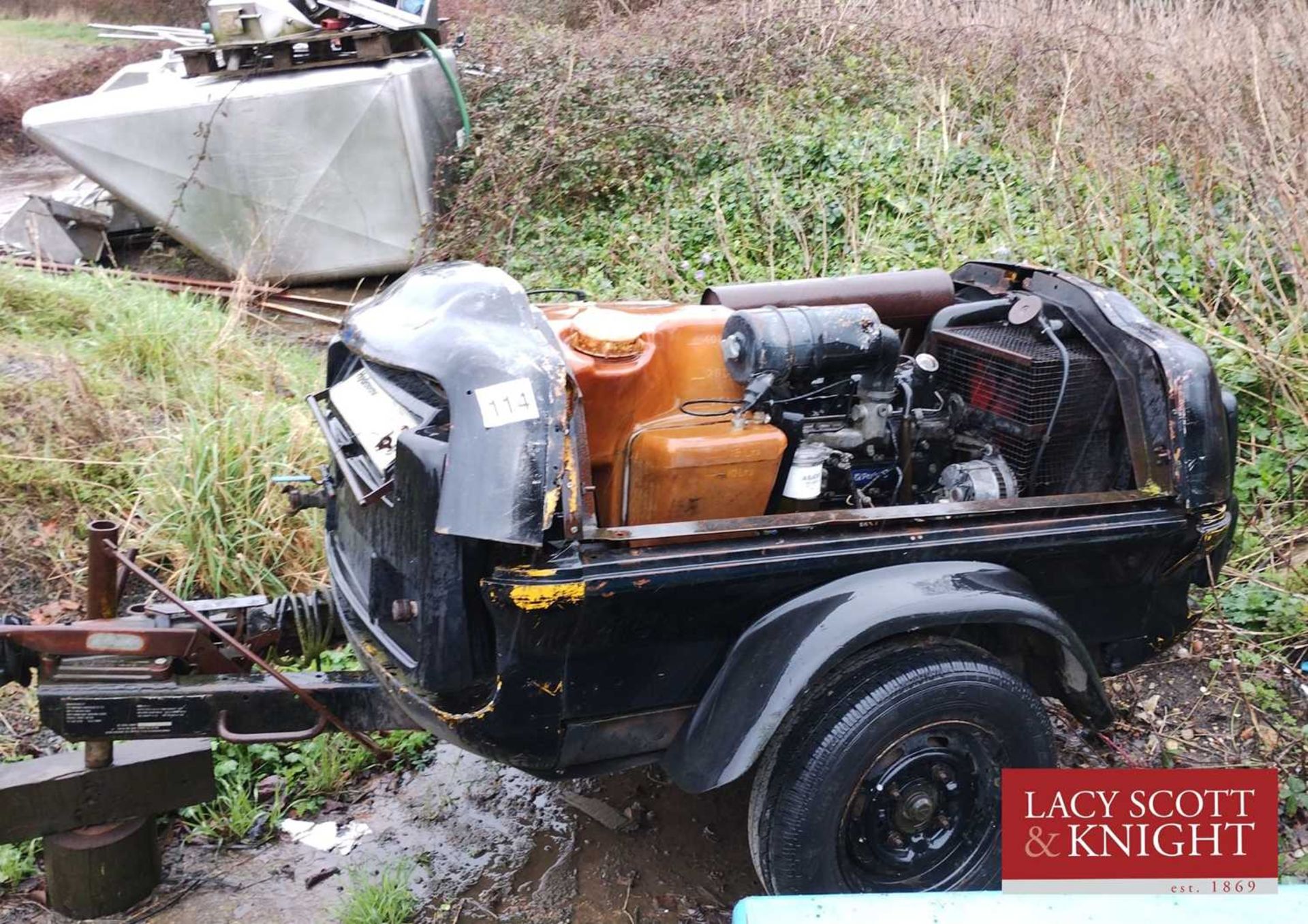 Hydrovane Compressor (Located in Buxhall) (No VAT)