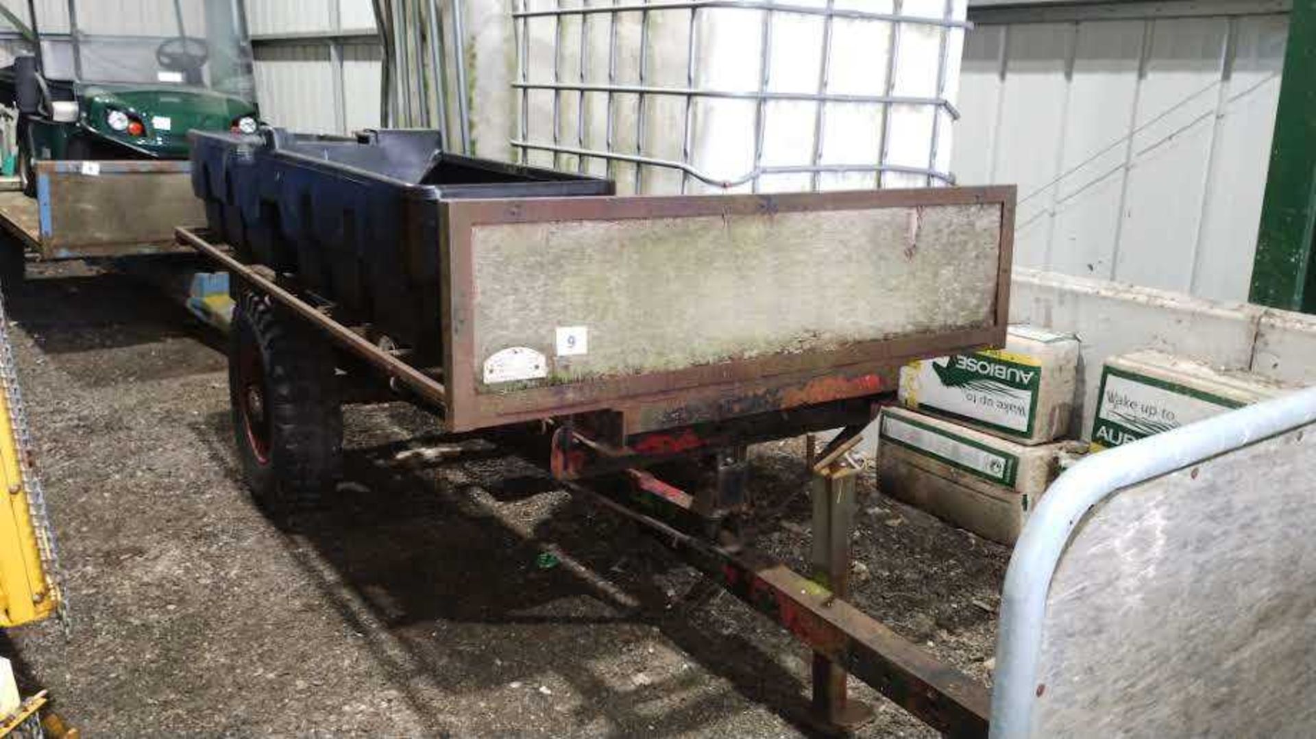 W.Wheatley Tipping Trailer. Rolling chassis. Tipping components have been removed and bed welded - Image 14 of 14