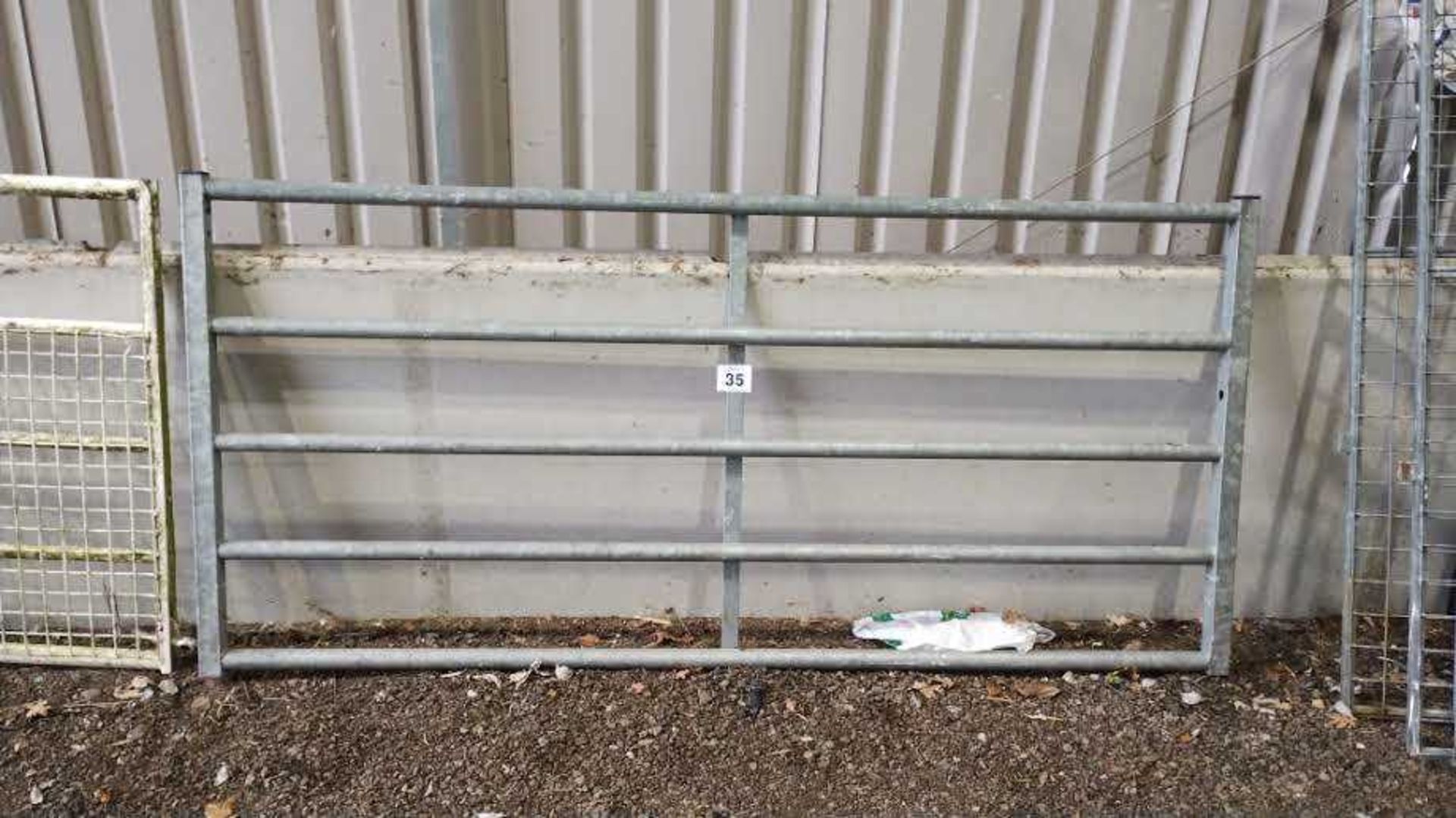 8ft metal gate (Located in Euston, Thetford) (VAT) - Image 4 of 4