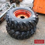 120 - 18 Implement Wheels (Located in Buxhall) (No VAT)