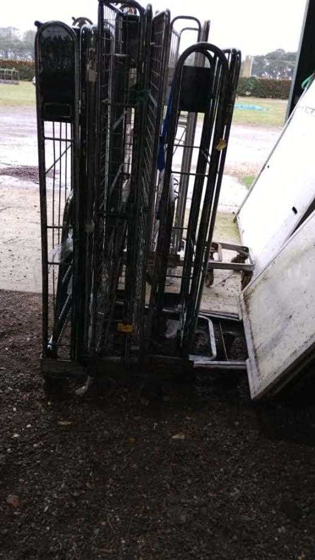 3 x Cage Trolleys. Cages fold up to allow trolleys to store together. (Located in Euston, - Image 3 of 4