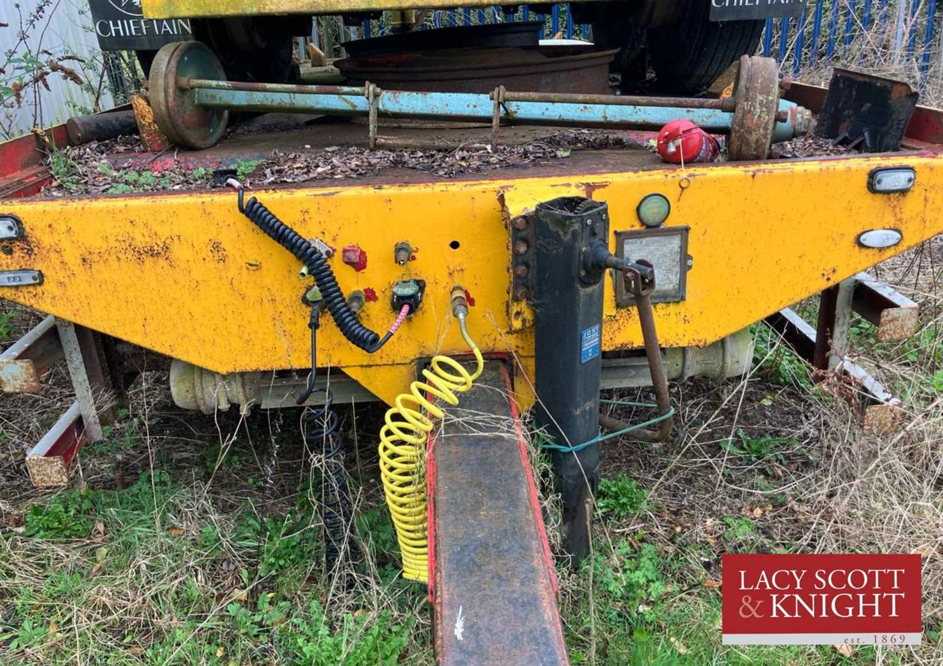 18t Chieftain Double Skip Trailer (Located in Ingham) (VAT)