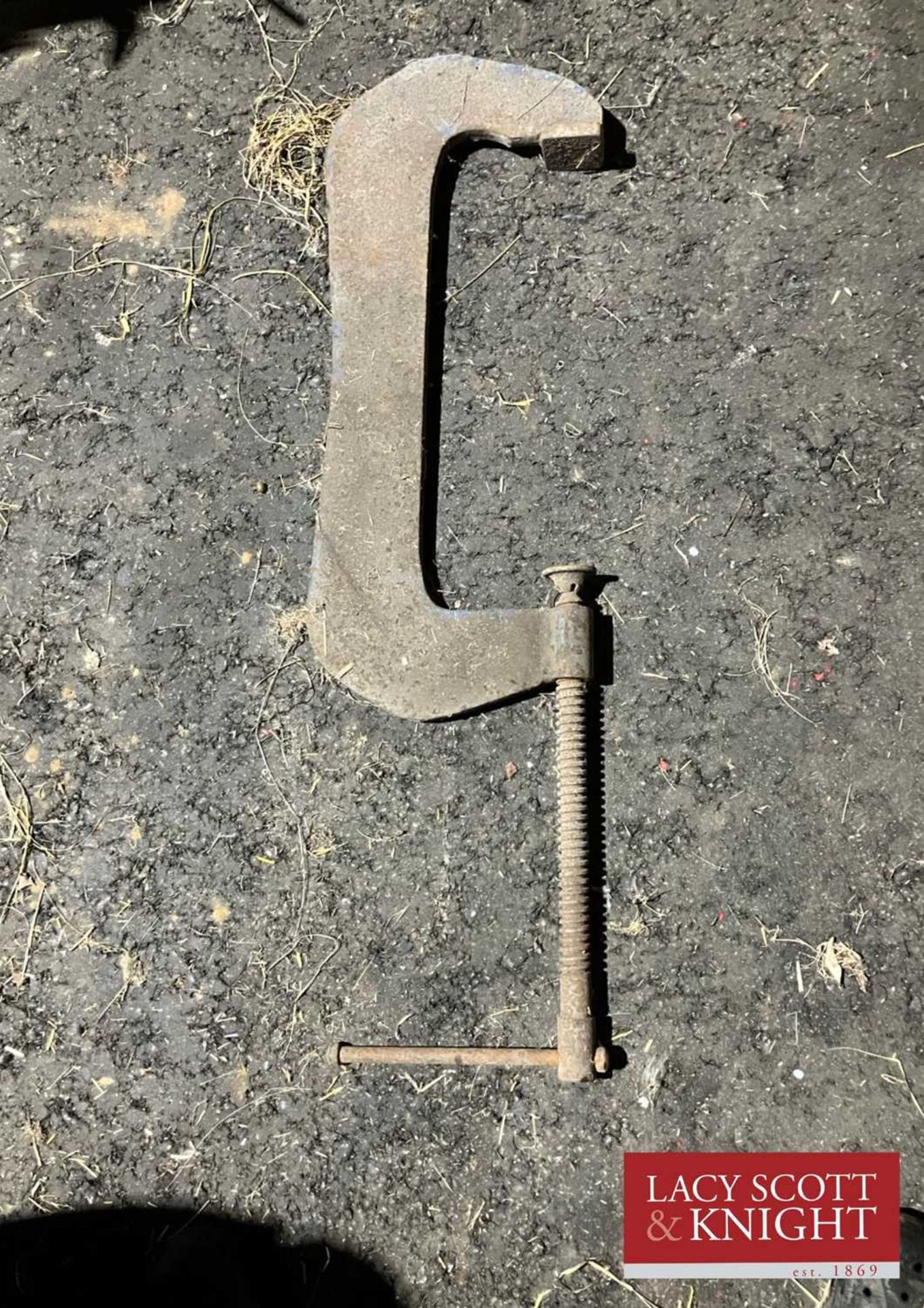 Very Large G Clamp (Located in Brandon) (NO VAT)