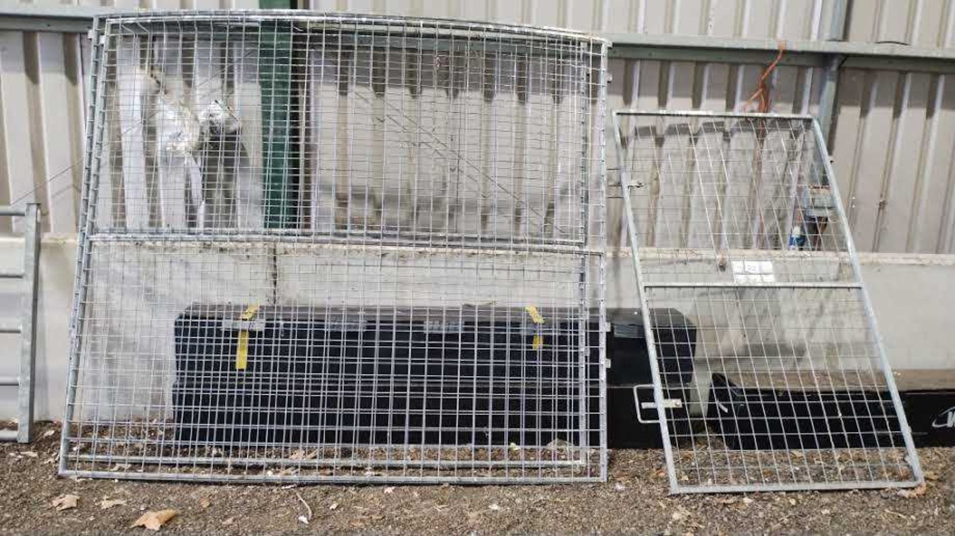 2 x curved horse cage panels and door panel (Located in Euston, Thetford) (VAT) - Image 5 of 5