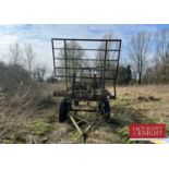 Flat Bed Trailer with sides (Located in Ousden) (NO VAT)