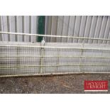 12ft metal gate (Located in Euston, Thetford) (VAT)