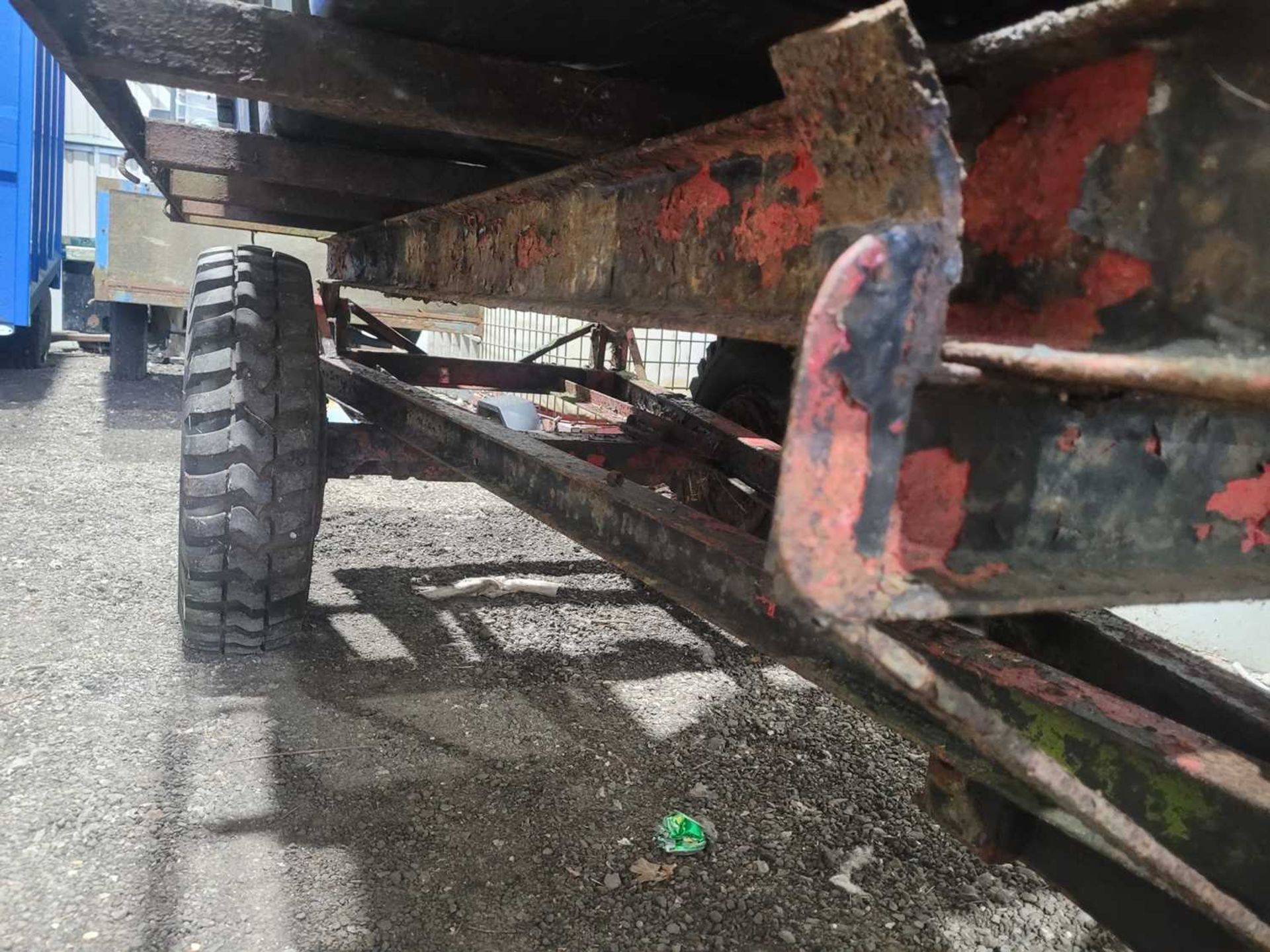 W.Wheatley Tipping Trailer. Rolling chassis. Tipping components have been removed and bed welded - Image 5 of 14