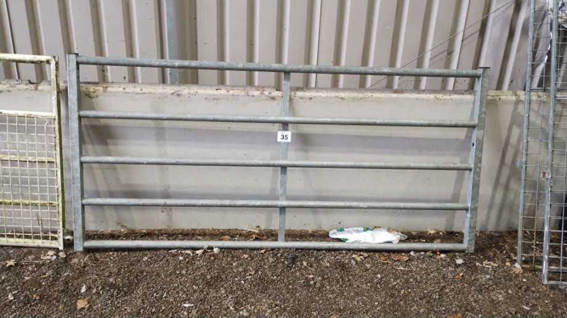 8ft metal gate (Located in Euston, Thetford) (VAT) - Image 3 of 4