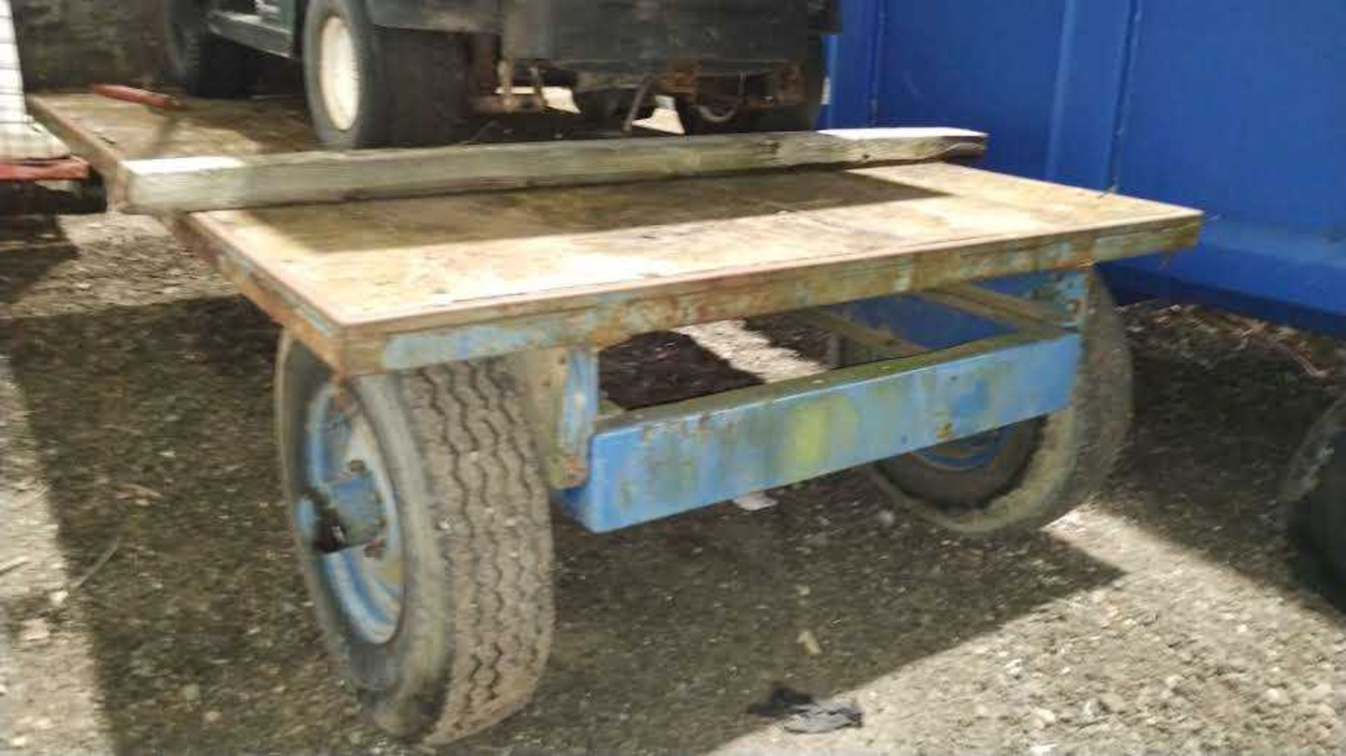 2 Wheel Flat bed trailer (Located in Euston, Thetford) (VAT) - Image 5 of 7
