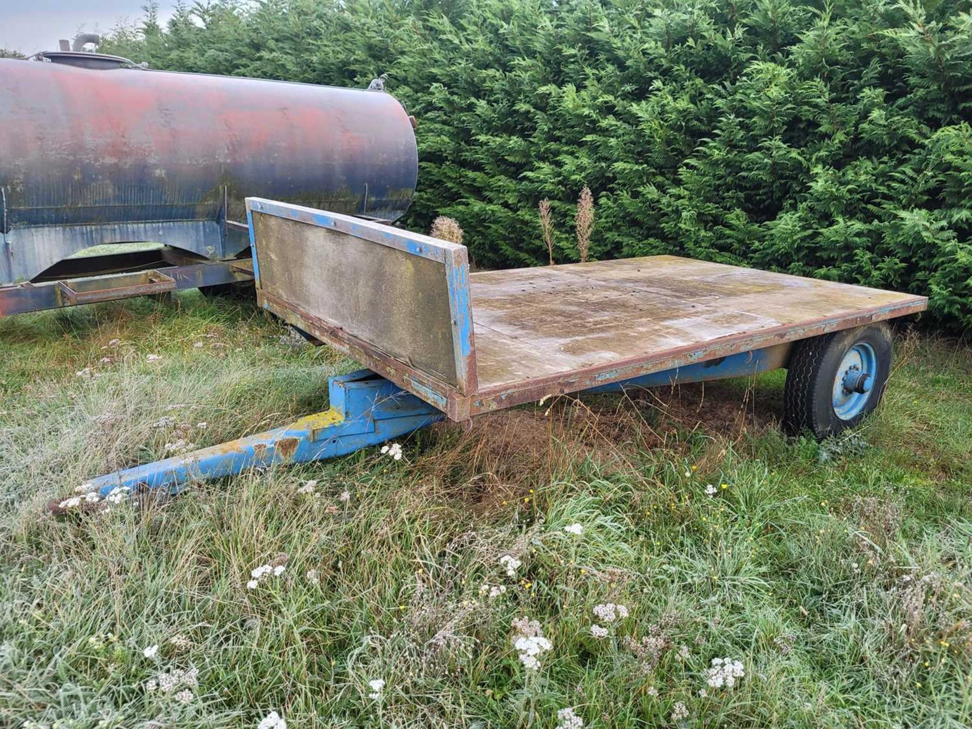 2 Wheel Flat bed trailer (Located in Euston, Thetford) (VAT) - Image 2 of 7