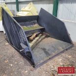 Nicholson PC1800 collector skip (split in top by hinge point) (Located in Euston, Thetford) (VAT)