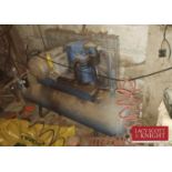 Air Compressor (Large) (Located in Ousden) (NO VAT)
