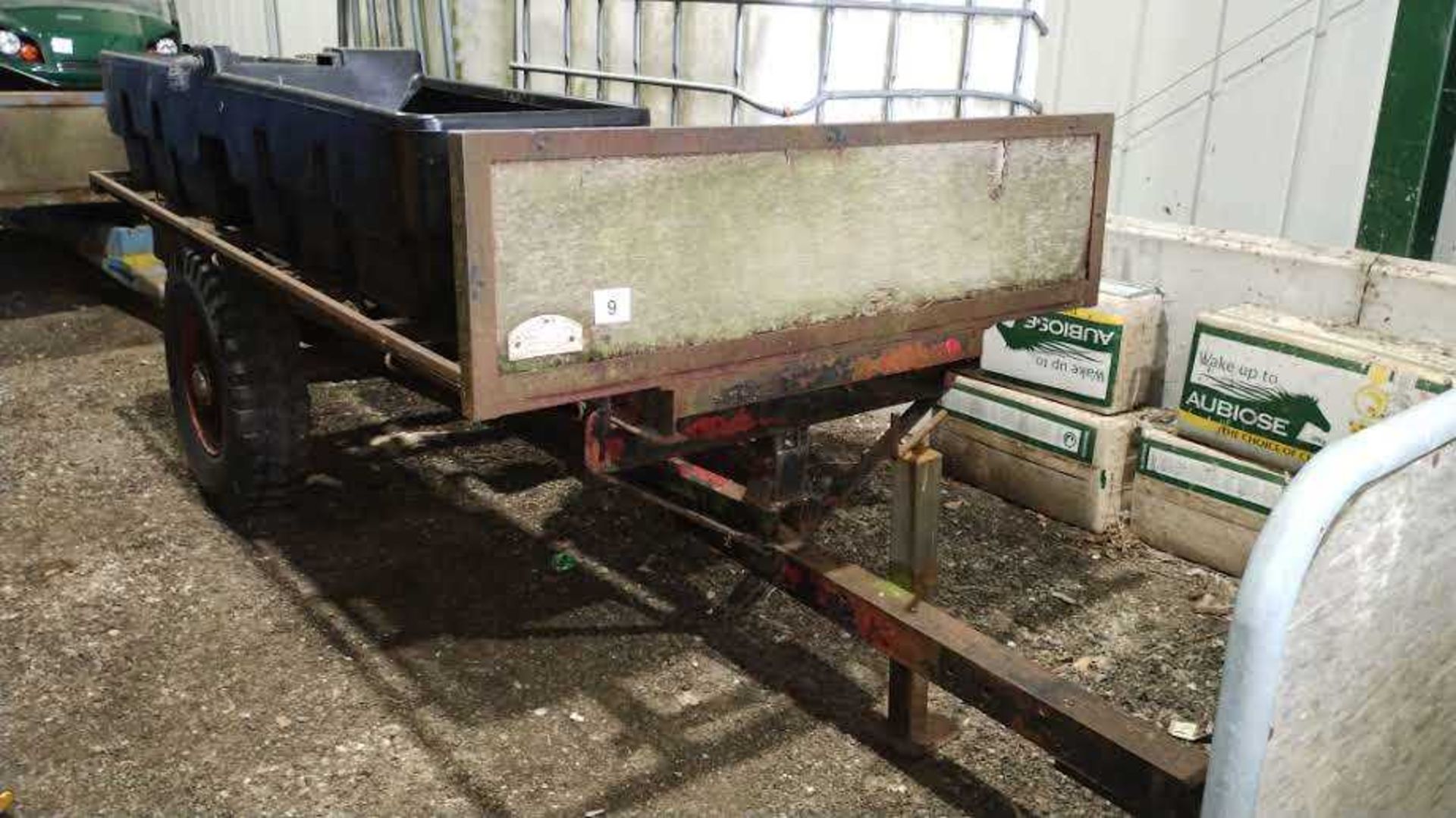 W.Wheatley Tipping Trailer. Rolling chassis. Tipping components have been removed and bed welded - Bild 8 aus 14