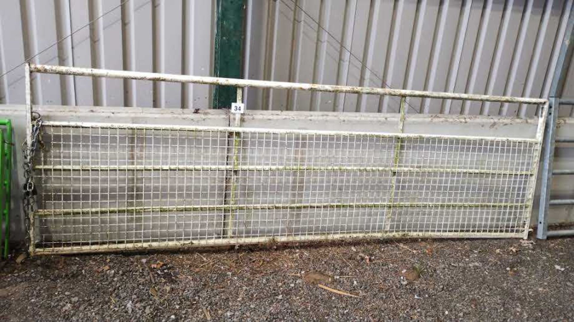 12ft metal gate (Located in Euston, Thetford) (VAT) - Image 2 of 3