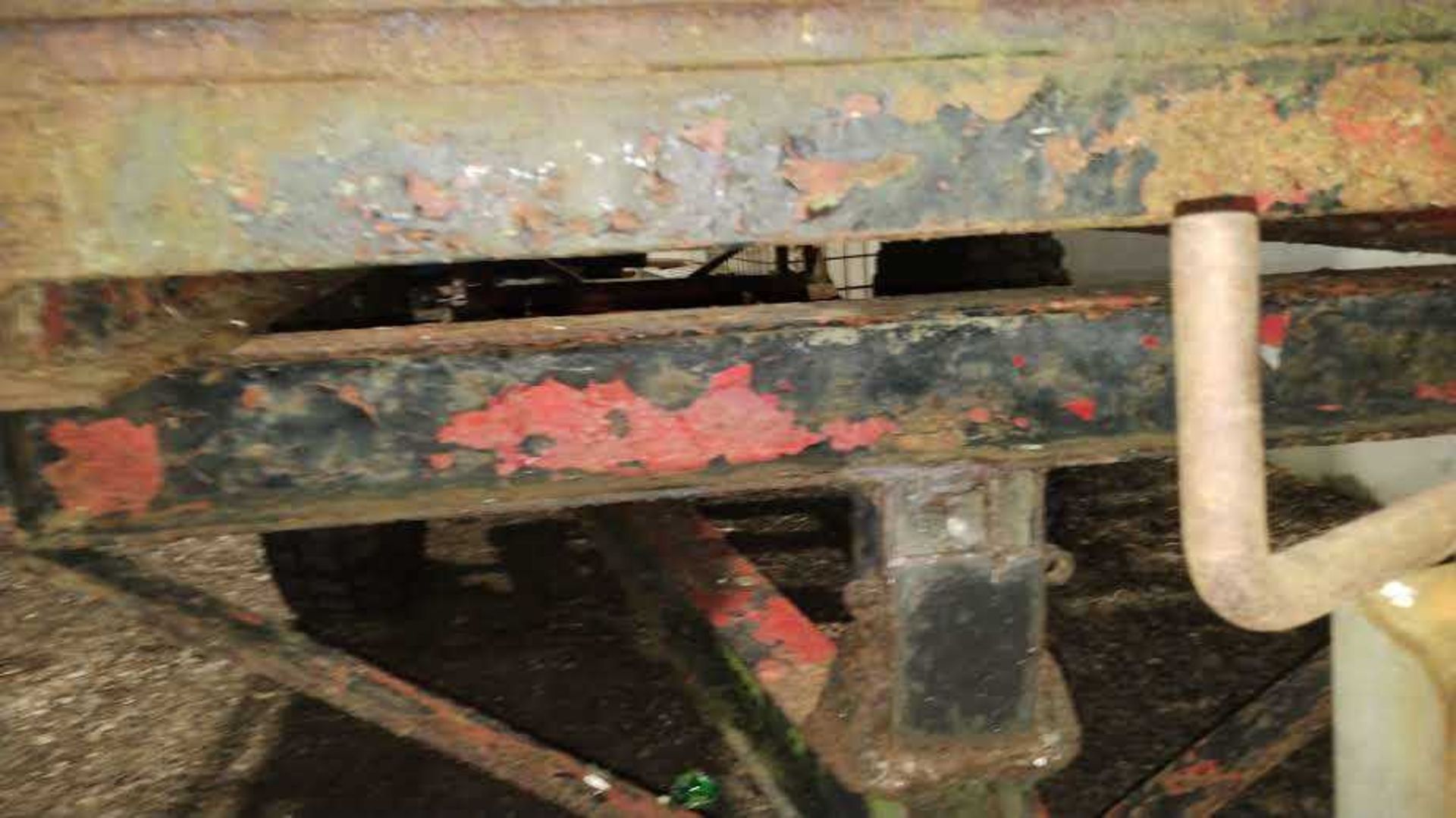 W.Wheatley Tipping Trailer. Rolling chassis. Tipping components have been removed and bed welded - Image 10 of 14