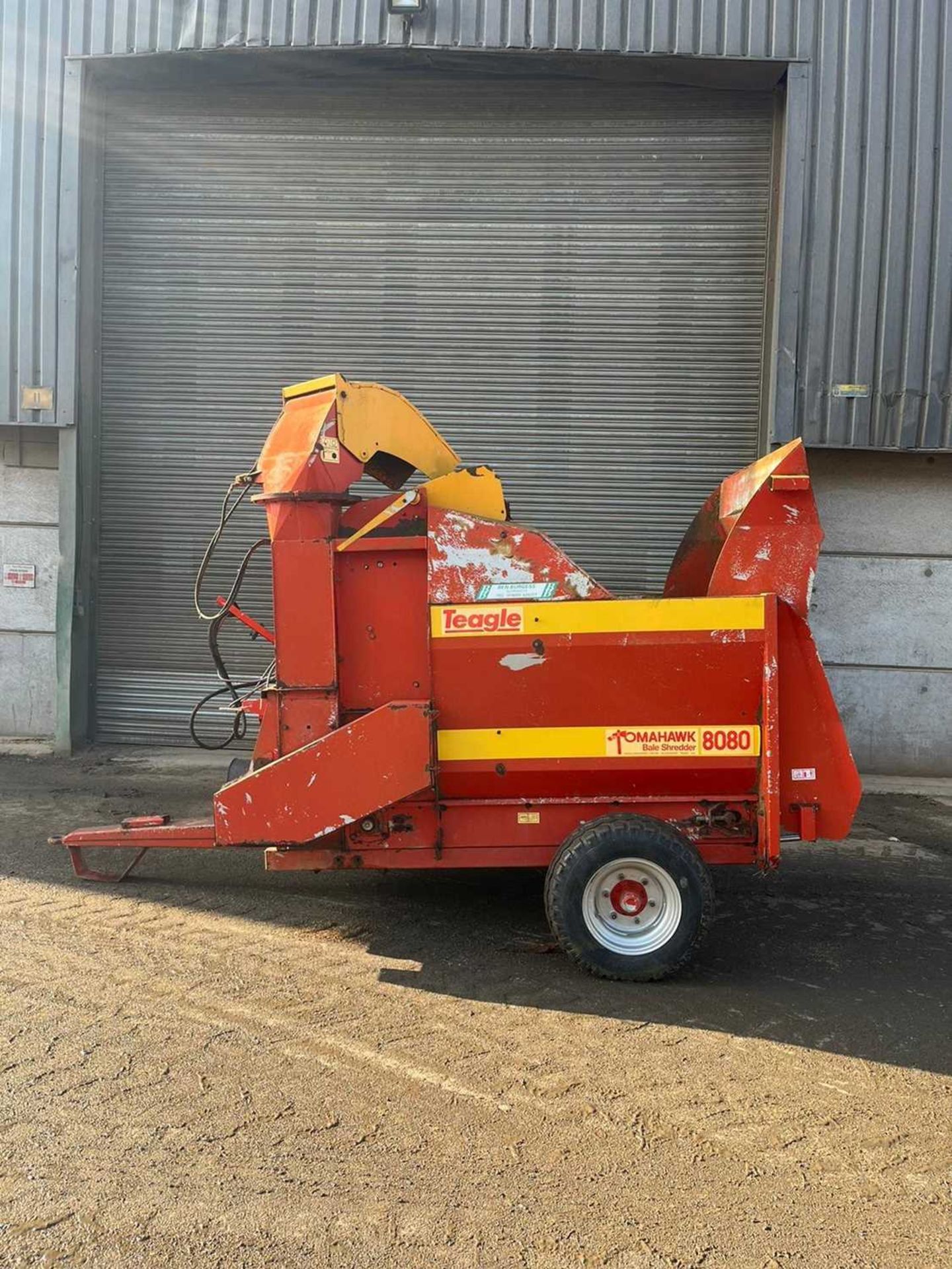 Teagle Tomahawk 8080 Straw Chopper (Located in Ingham) (VAT) - Image 3 of 11