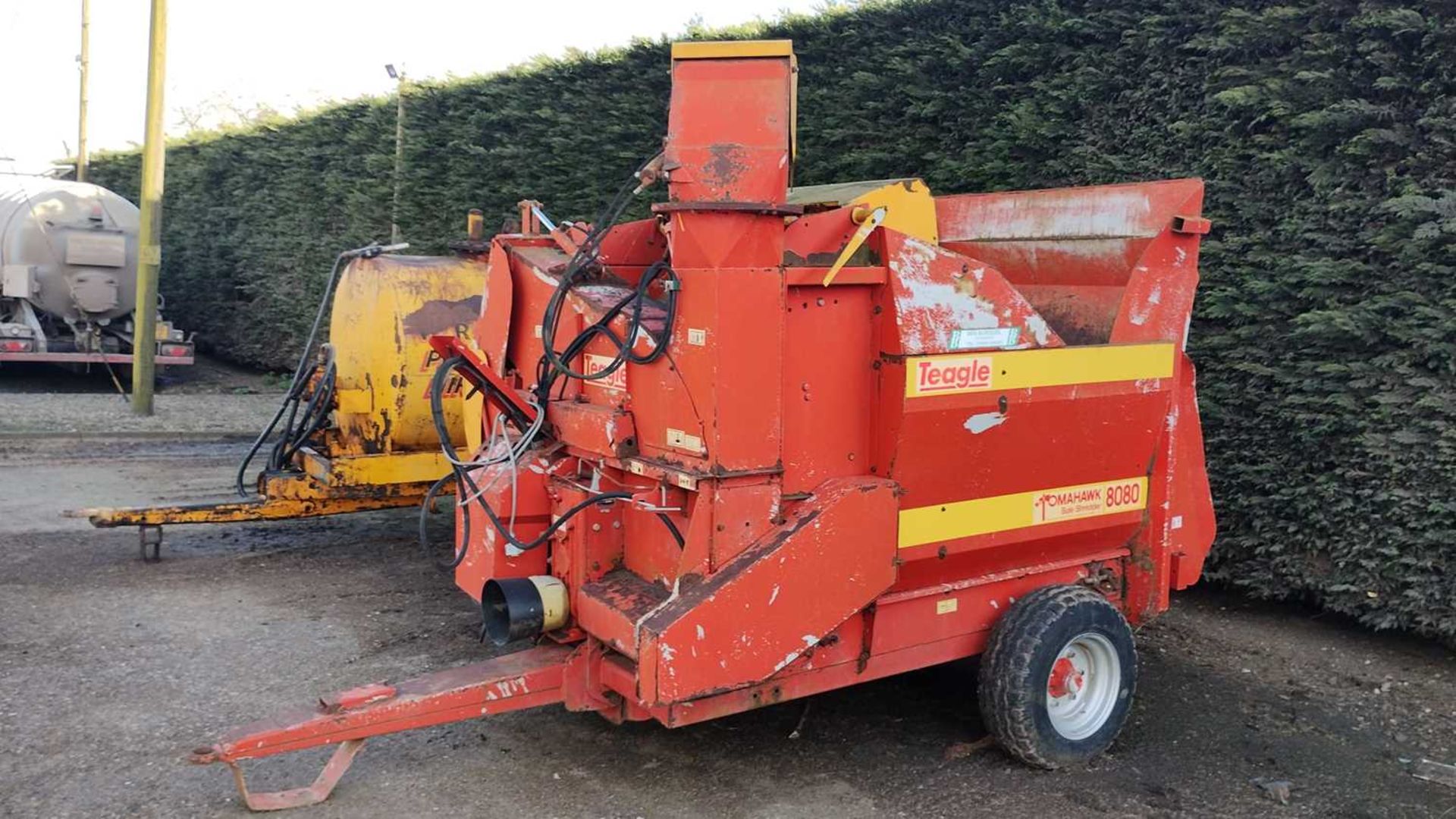 Teagle Tomahawk 8080 Straw Chopper (Located in Ingham) (VAT)