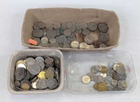 A collection of mixed world coinage