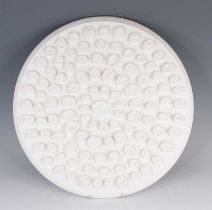 A circular display of Neoclassical style intaglios, dia. 43cm