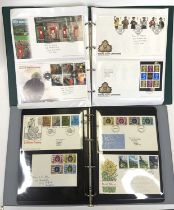 GB - Seven albums of first day covers some appear to be arranged by month and year. Examples to