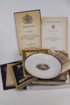 Royal memorabilia to include orders of service for the funneral Earl Mountbatten 1979, The list of