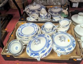 A collection of Booth's & Cauldon Dragon pattern tableware, to include tureens, dinner plates,