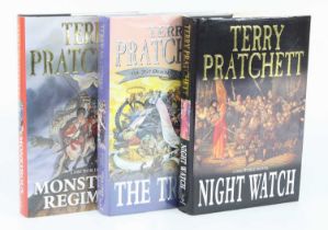 Pratchett, Terry: Monstrous Regiment, signed to the title page, Transworld Publishers 2003, hardback