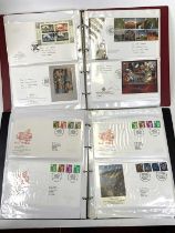 GB - Six albums of first day covers. Some appear to be organised by month date.