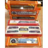 Six 00 gauge Hornby Railway models to include BR Class Mallard, LNER Class B17 Manchester United and