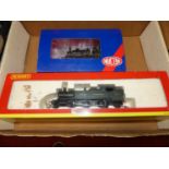 Two 00 gauge locos to include Heljan GWR saddle tank 1365 BR black (heavily repainted) (AF) and