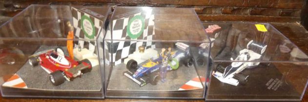 A small quantity of F1 related diecast to include Renault RS01 Monaco GP 1978 by Quartzo, etc