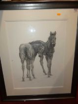 *Collett Hoefkens - Newmarket Spring Two, graphite pencil signed and dated lower right 2011,