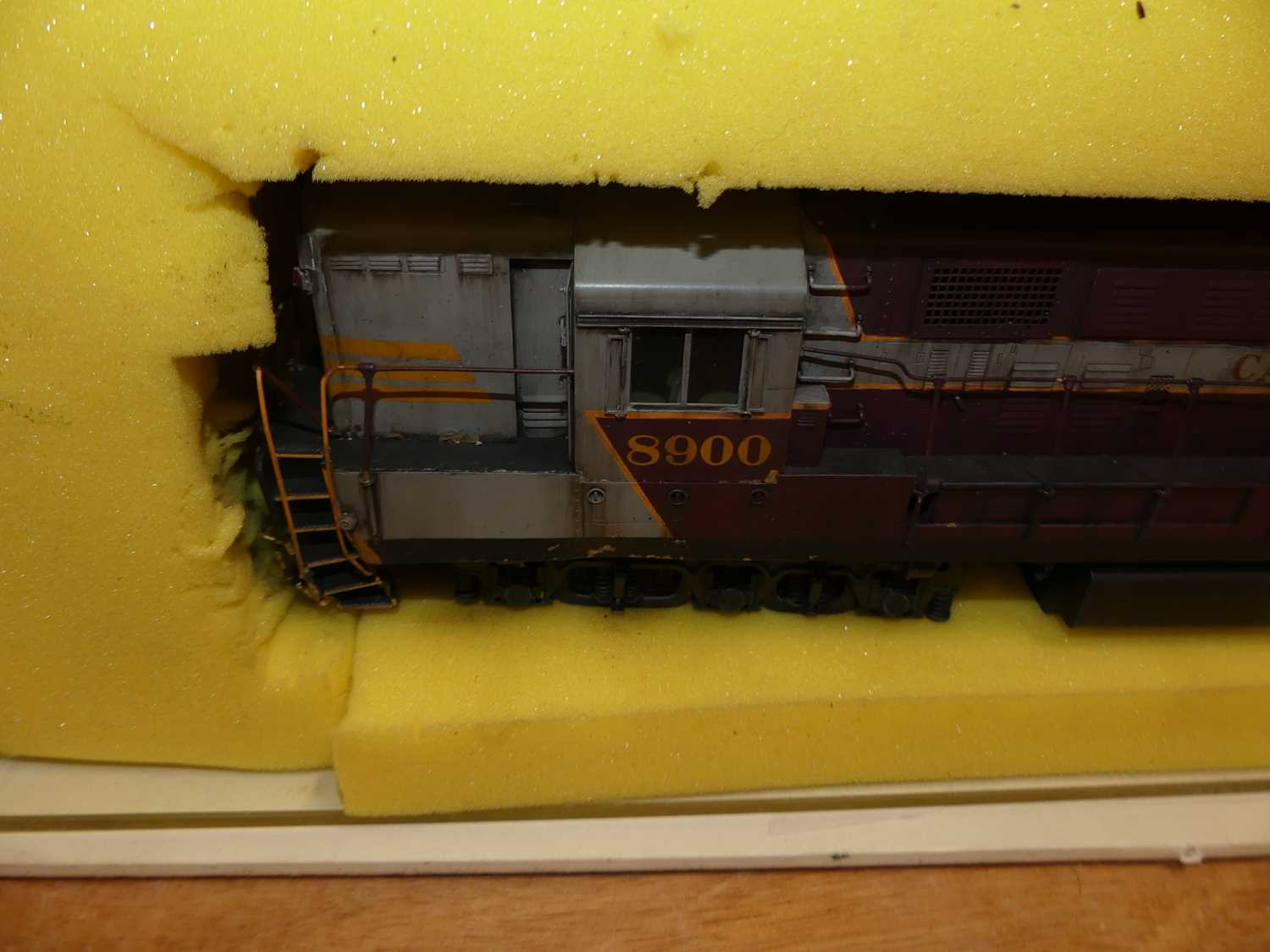 A Sunset Models 0 gauge Canadian Pacific 8900 locomotive - Image 3 of 4