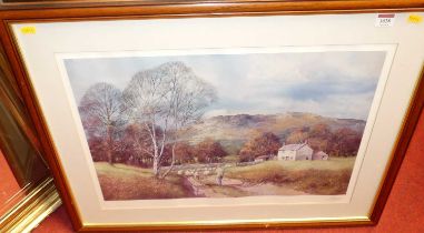 Clive Madgwick - Lakeland Farm, limited edition print, signed in pencil to the margin, 38x57cm