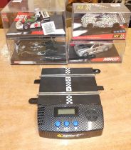 A quantity of Scalextric related cars to include, Ninco Mercedes Benz, SCX Dome Judd S101 and