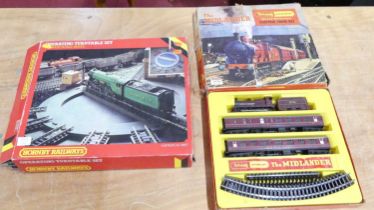 "The Midlander" Tri-ang Hornby 00 gauge Electric train set and One other