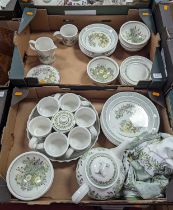 A Portmeirion National Trust Garden Herbs part tea and dinner service