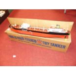 An AMF Wen-Mac motorised plastic kit The SS Texaco North Dakota, length 67cm, boxed