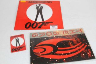 An album of James Bond phone cards; together with an album of Star Trek phone cards