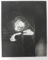 Constance Stubbs (1927-2015) - a selection of unframed etchings with aquatint, to include Life,